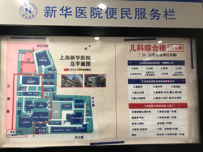 上海新华医院地址的相关图片